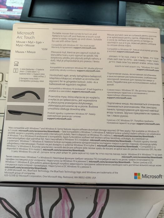 Мышка Microsoft Arc Touch