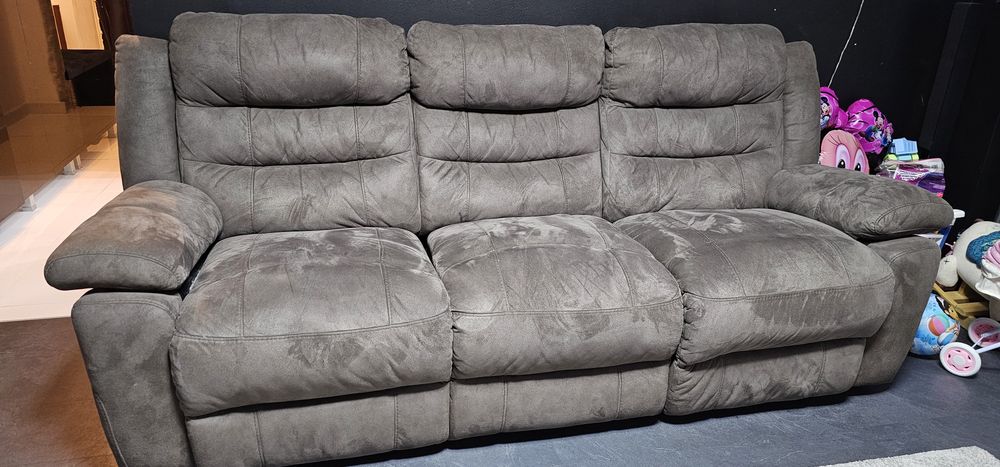 Vand Canapea 3 locuri cu Recliner