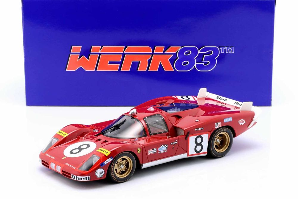 Machetă Ferrari 512 5.0 V12 1:18 Werk 83