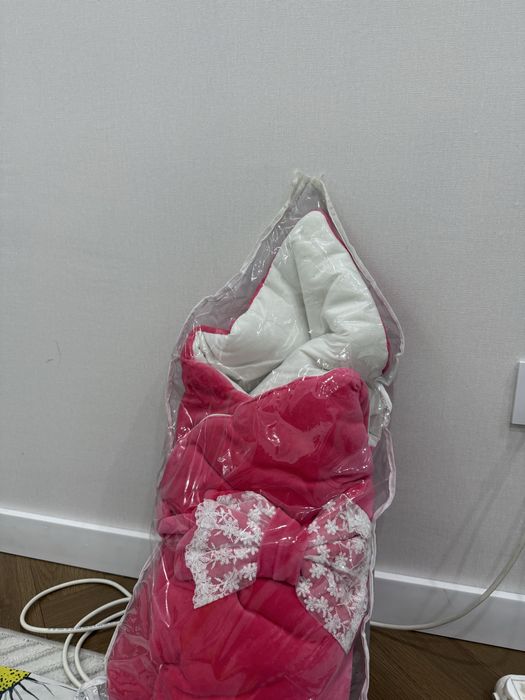 Конверт одеяло для новорожденного