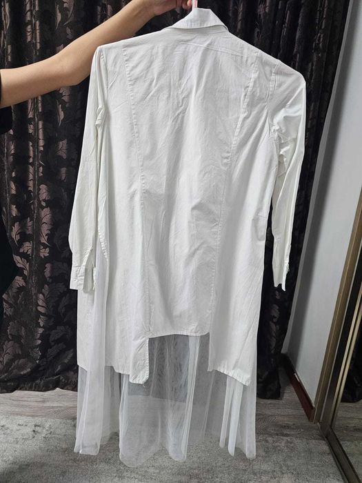 рубашка женская удлененная