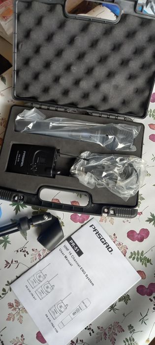 Микрофон PASGAO, PASGAO PR 51 Handheld, Безжичен, за видеокамера