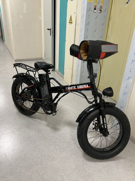 фэтбайк электр велосипед White Siberia