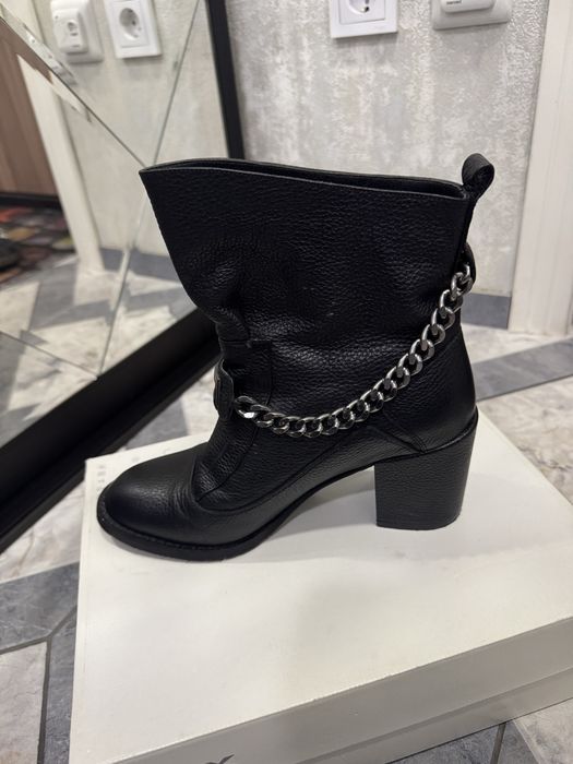 Кожанные ботинки от ilvi