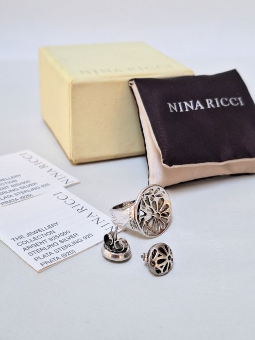 Nina Ricci дизайнерски комплект от сребро