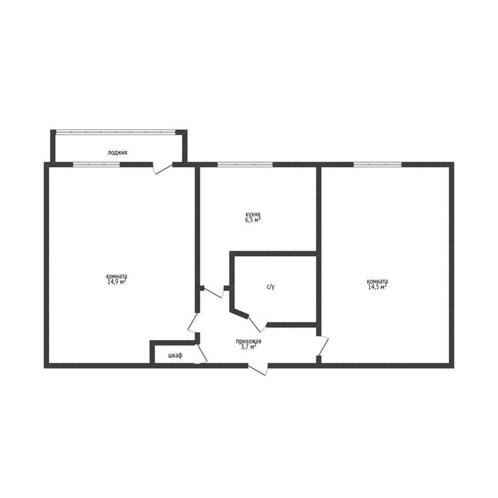 Продам 2 комнатную квартиру