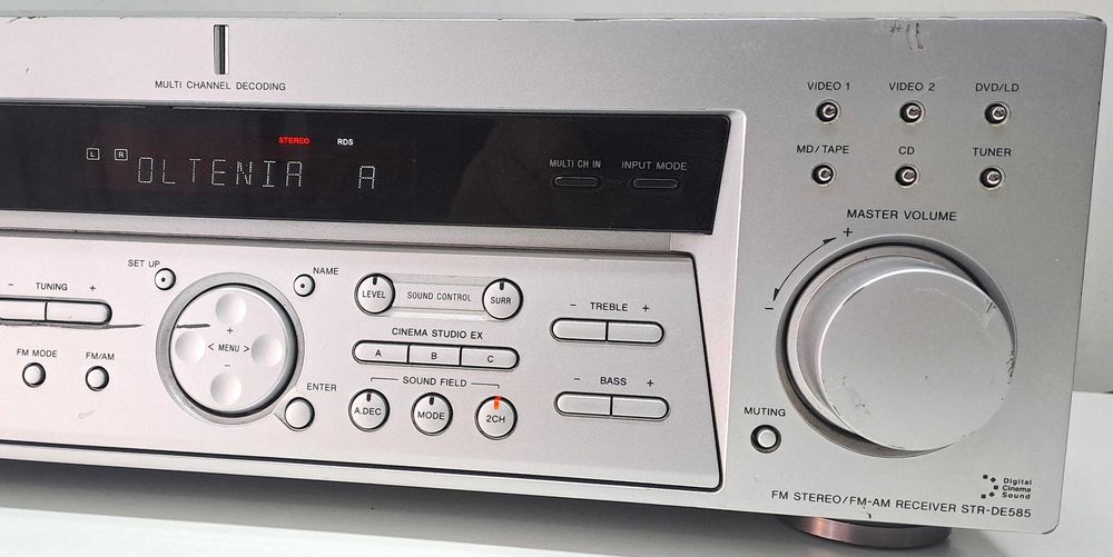 Amplificator Sony STR-DE585 Digital Receiver Sound 5.1 Optic Coaxial