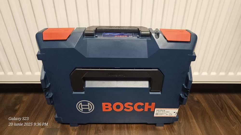Mașină Bosch Professional GDR 18v-200c si Polizor Bosch GRO 12V-35 Noi