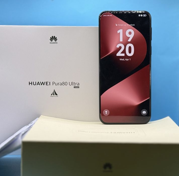ГАРАНЦИОНЕН!!! Huawei Pura 80 Ultra, 512GB, 16GB RAM, Golden Black