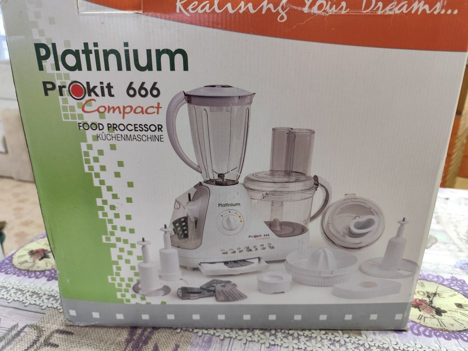 Robot bucatarie Moulinex Platinum Prokit 666 Compact