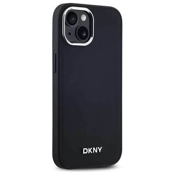 Dkny dkhmp15spscmclk iphone 15 6.1"czarny/black hardcase plain logo ma