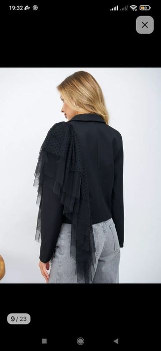 Пиджак укороченный