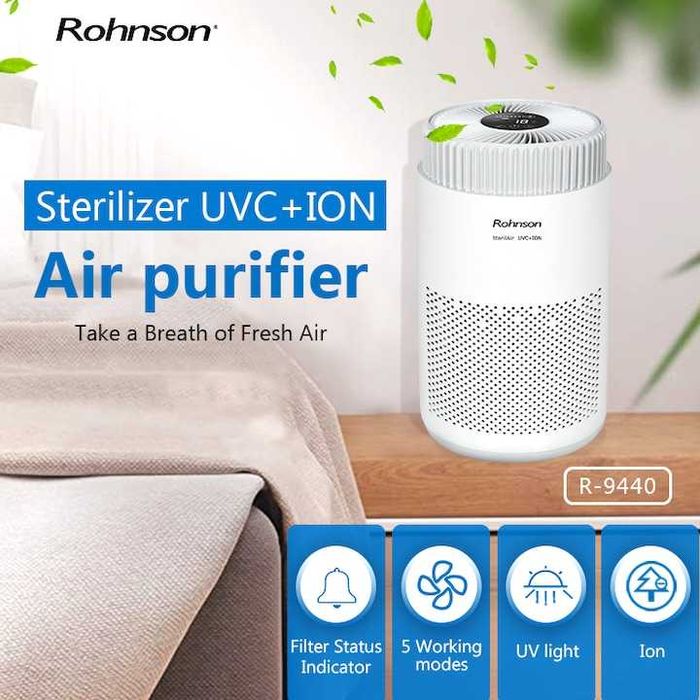 ** Въздухопречиствател Rohnson R-9440 Sterilizer UVC + ION **