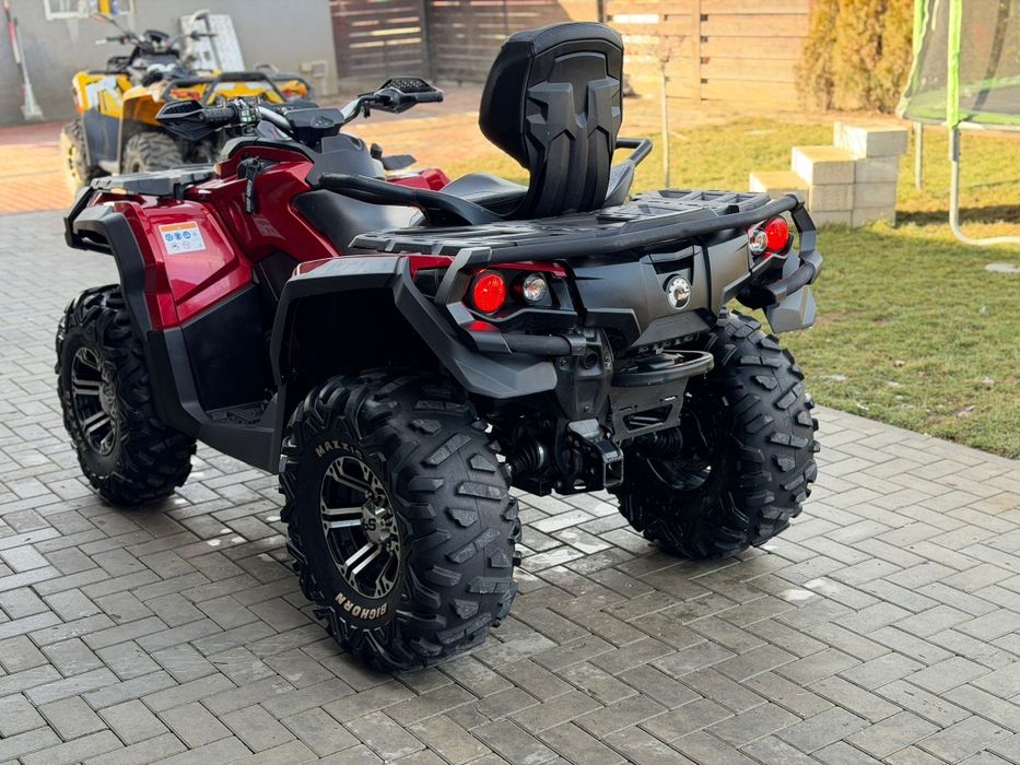 Can Am Outlander Max 650cm// 2018, carte Romania// variante Atv
