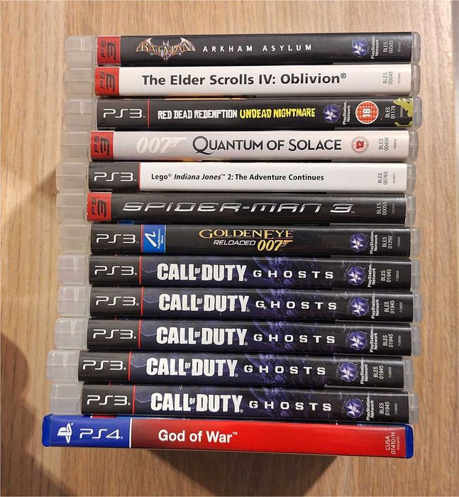 Lot Jocuri Playstation PS3 PS4 cu manual
