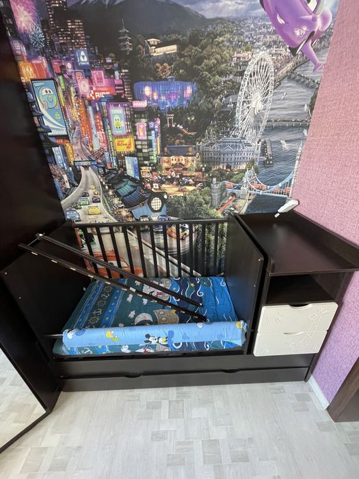 Детская кроватка ( Жираф )