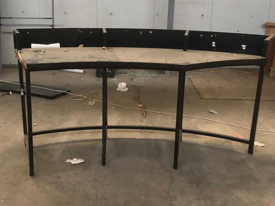 Mobilier gradina, bar, terasa, granit. plexilgas, picioare masa