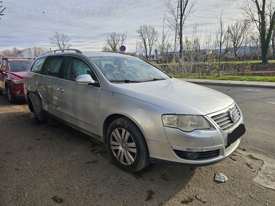 Avariat Passat B6 2006 2.0 TDI 170CP DSG Padele Alcantara