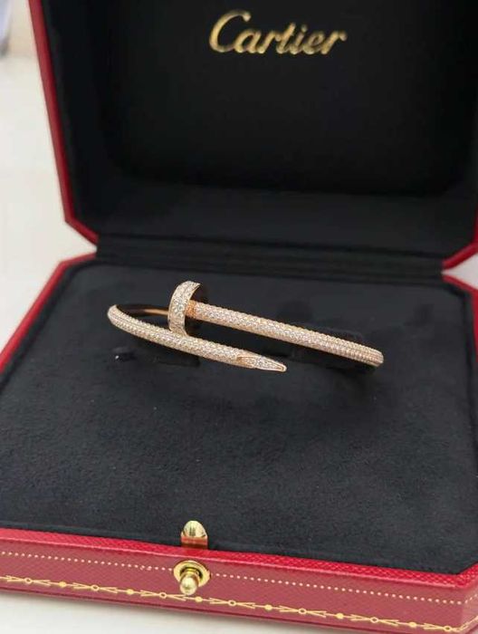 Brățară Cartier Juste Un Clou (Cui) cu cristale - nouă, în cutie