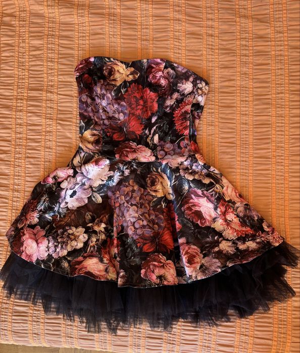 Официална рокля с цветя Junona размер S