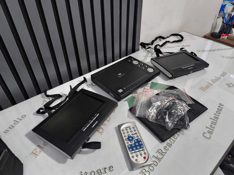 DVD player portabil Lenco MES-219 7 inch LCD telecomanda