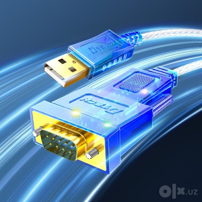 # USB COM Serial RS232 DTech DT-5011 Переходник адаптер Original