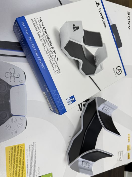 Докинг зарядна станция PowerA - Twin Charging (PS5) docking