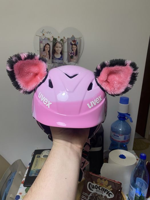 Vand casca shi pt copii  52-54 cm si bete 95 cm