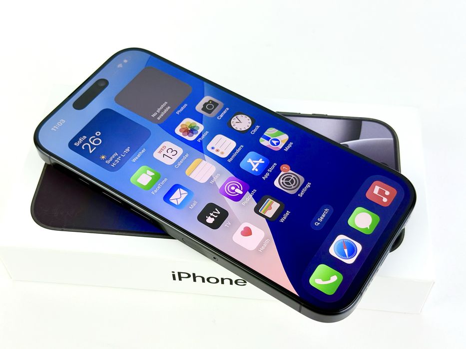 Apple iPhone 16 Pro 128GB Black 94% Батерия! Гаранция!