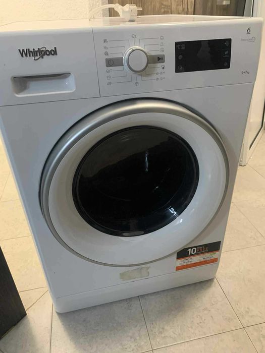 Пералня със сушилня Whirpool FWDG97168WS