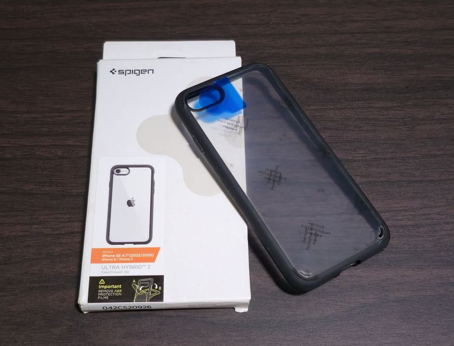 Husa antisoc hibrid originala Spigen Ultra Hybrid 2 Apple iPhone 7 8 SE 2 2020 SE 3 2022