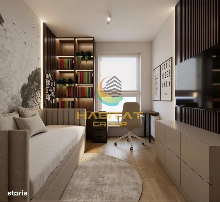 Pallady 2 camere decomandat 61 mp doar 15 min. metrou Teclu