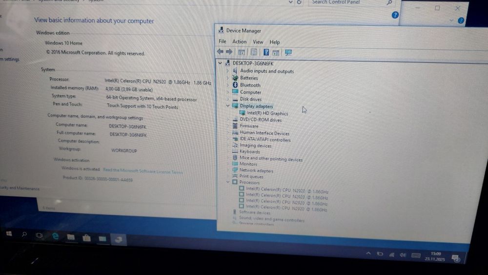 Laptop Medion Akoya E7240T