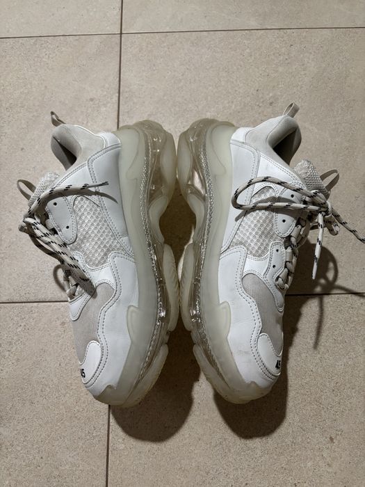 Balenciaga Triple S White