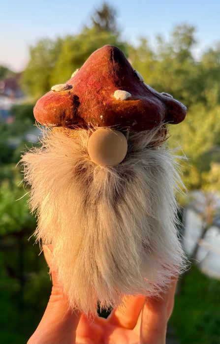 Gnom handmade sticlă