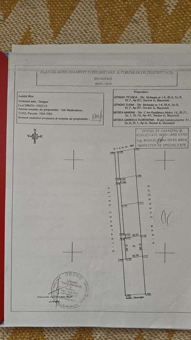 Vand teren Vladiceasca, Snagov