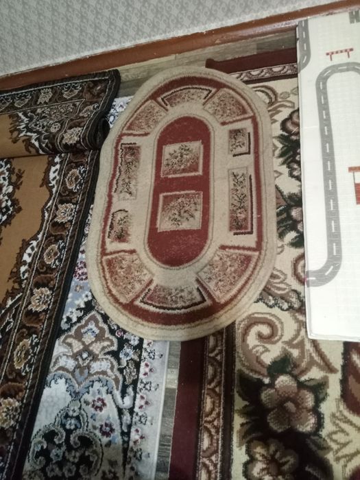 Ковры чистые, после стирки