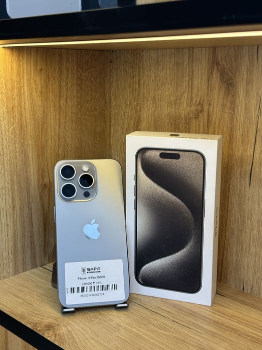 айфон 15 про 91% натурал