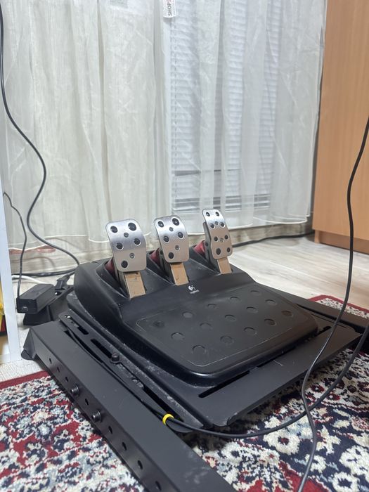 Logitech G25 + стойка