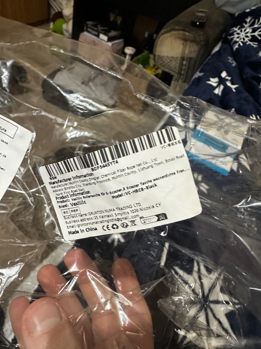 Geanta impermeabila Trotineta model VC-HBCB-Black nou