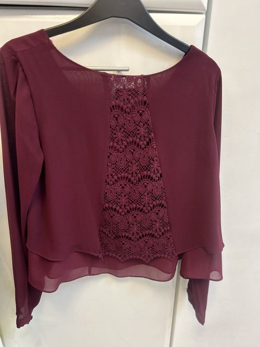 Bluza vaporoasa M / 38 • Foarte buna • Apricot