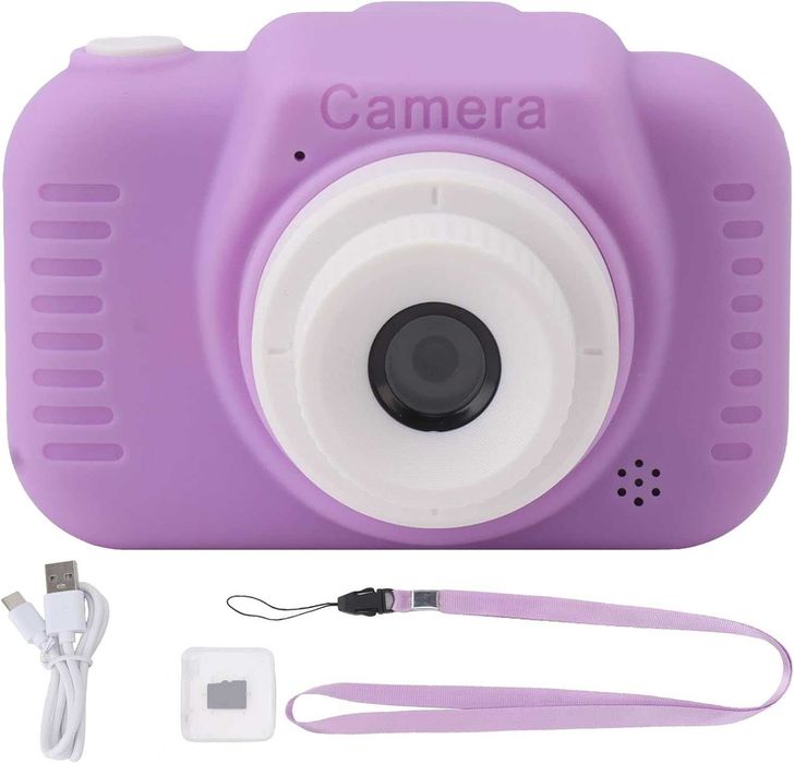 Дигитален детски фотоапарат STELS Q300,Снимки,Видео,Игри,64GB SD карта