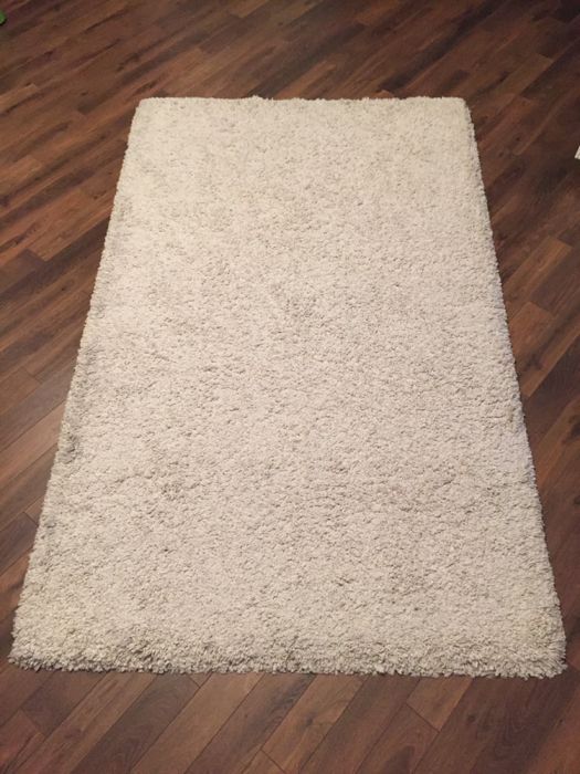 Covor camera alb 200-125cm