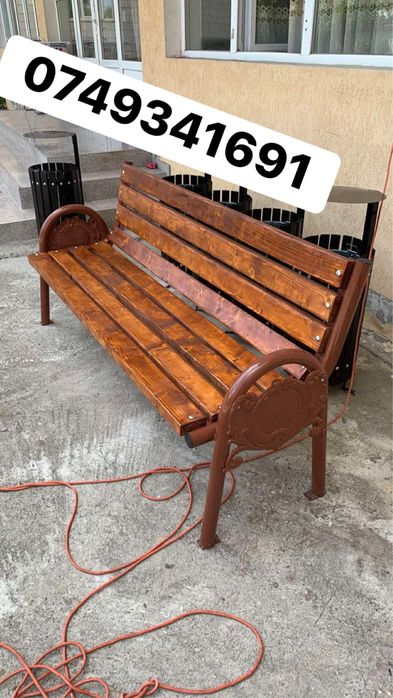 Cos de gunoi stradal/metal sau lemn