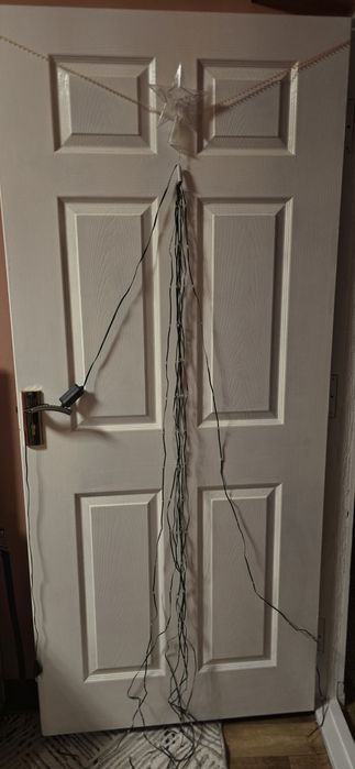 Гирлянда роса для елки со звездой, 2 метр длиной 10 ветка