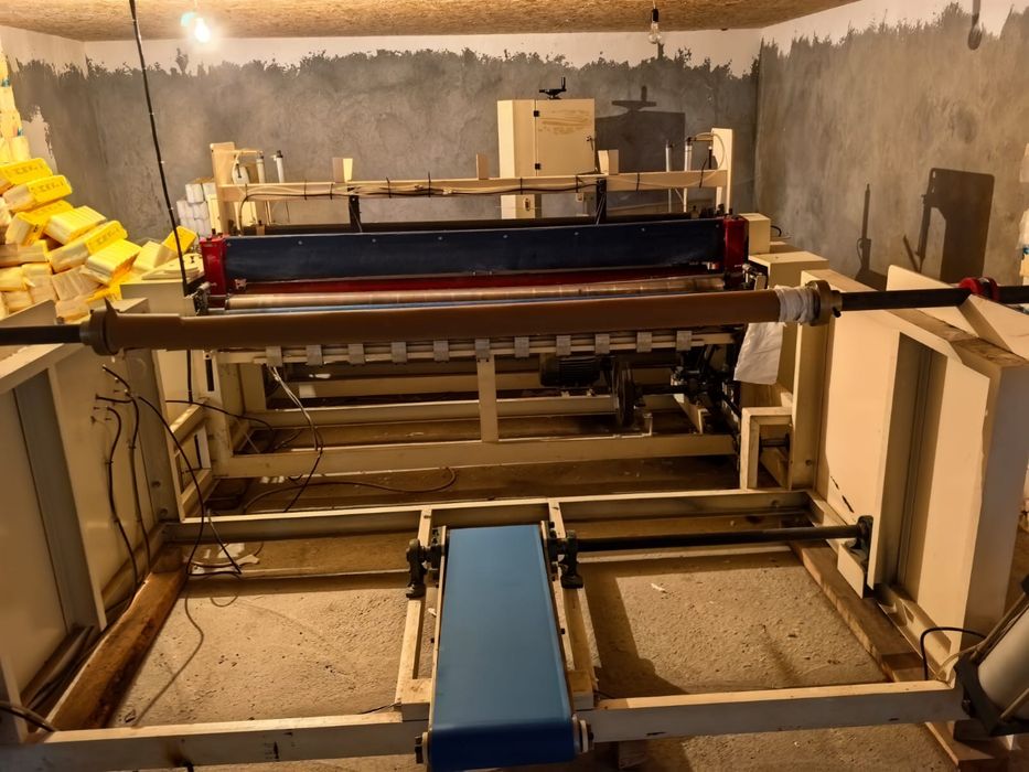 Туалетный бумага шығаратын станок