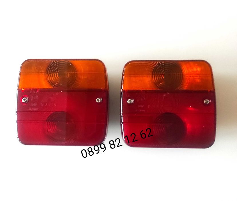 Стопове с крушки за ремарке dafa 10,5/10см.