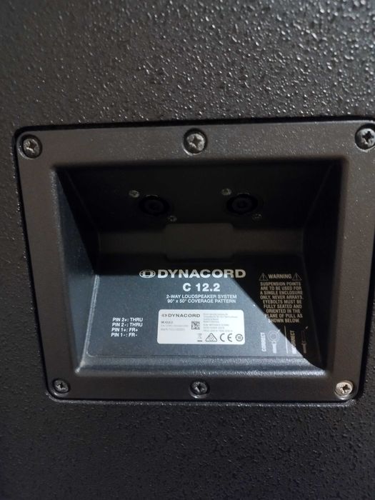 Dynacord power mate 600-3 Dynacord c12.2