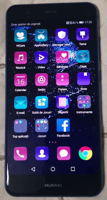 Telefon mobil Huawei P10 Lite, Dual Sim, 32GB, 4G, Blue / White