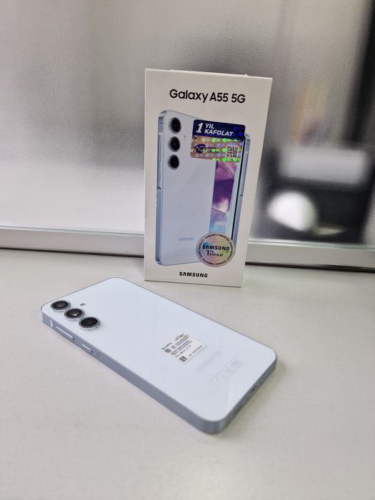 Samsung A55 8/128GB Black. Ideal. Гарантия! Доставка!